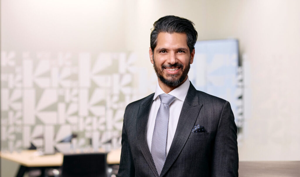 Man in suit and tie